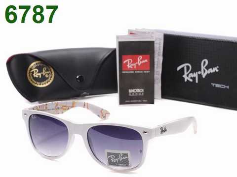 ray ban blanche femme
